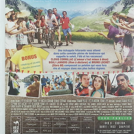 La Grande Boucle DVD Clovis Cornillac Tour de France Bouli Lanners Ary Abittan Comédie Française – DVD