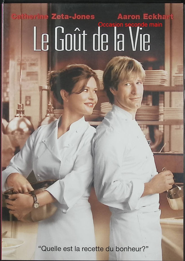 Le Goût de la vie DVD Catherine Zeta-Jones Aaron Eckhart Abigail Breslin Comédie Romantique – DVD