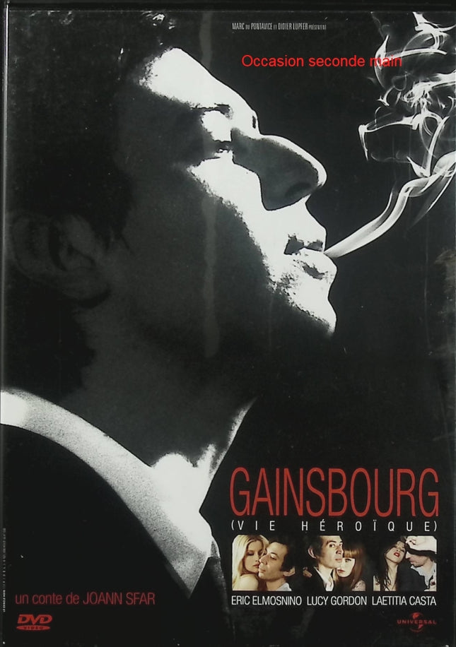 Gainsbourg Vie héroïque DVD Éric Elmosnino Laetitia Casta Lucy Gordon Biopic Serge Gainsbourg – DVD