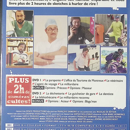 DVD humour François Damiens Les Nouvelles Caméras Planquées blagues caméra cachée - DVD