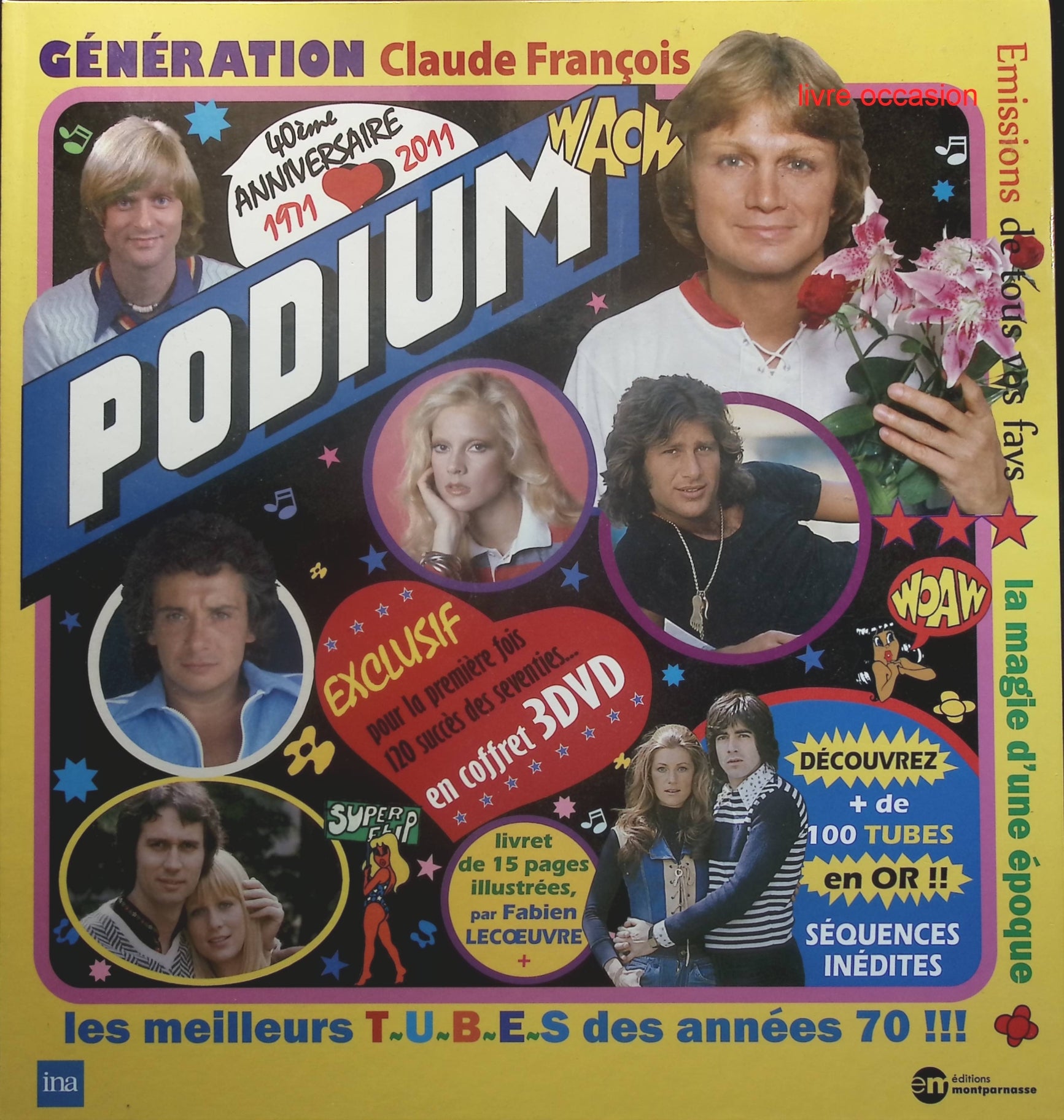 Podium-Génération Claude François - 3 DVD - DVD