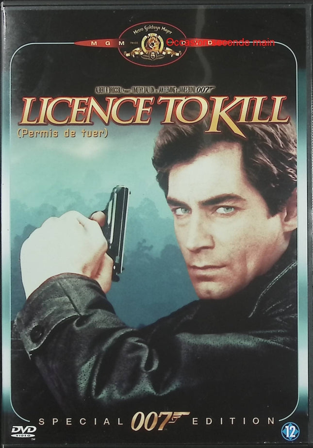 Permis de tuer DVD James Bond 007 Timothy Dalton Carey Lowell Robert Davi Film Espionnage Action Occasion – DVD