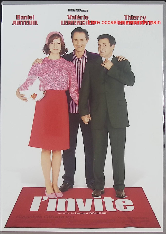 L’Invité DVD – Daniel Auteuil, Valérie Lemercier, Thierry Lhermitte – Comédie française – DVD