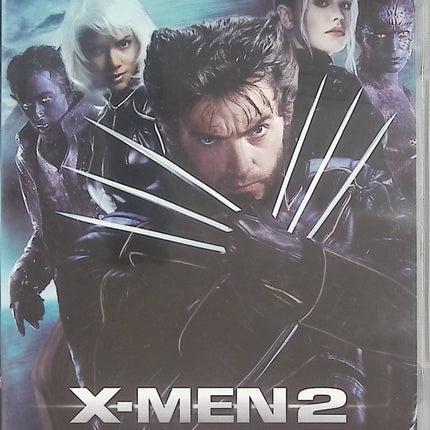 X-Men 2 DVD – Patrick Stewart, Hugh Jackman, Ian McKellen – Marvel, mutants, action SF – DVD