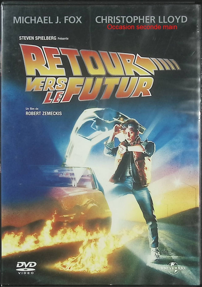 Retour vers le futur DVD Michael J. Fox Christopher Lloyd Robert Zemeckis Film SF Voyage Temps – DVD