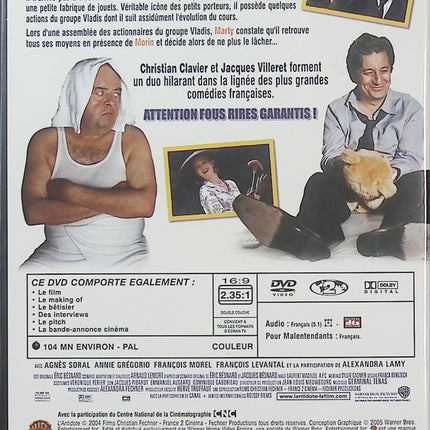 L’Antidote DVD Christian Clavier Jacques Villeret Agnès Soral Comédie Française Film Occasion – DVD