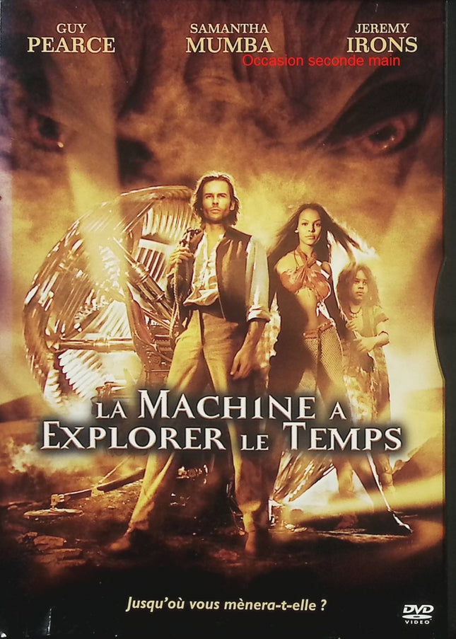 La Machine à explorer le temps DVD Film SF H.G. Wells Guy Pearce Samantha Mumba Science-Fiction Occasion – DVD