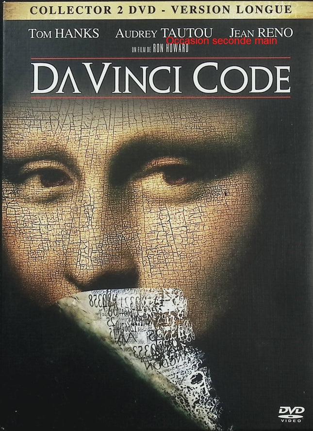 Da Vinci Code DVD Édition Collector Version Longue Tom Hanks Audrey Tautou Ron Howard Thriller Mystère – DVD