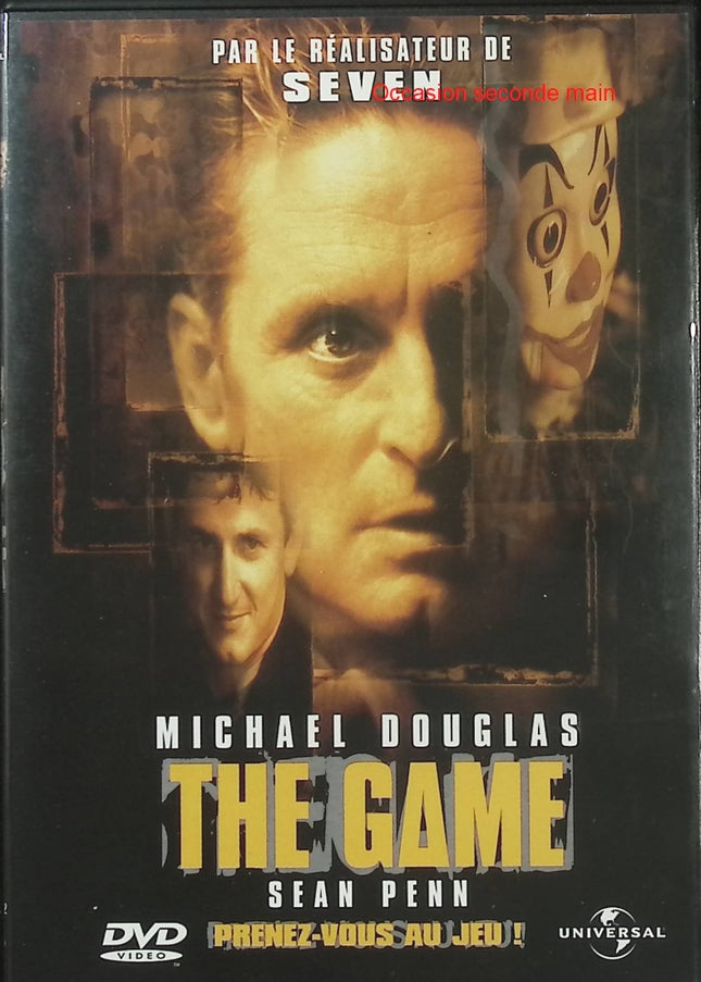 The Game DVD Michael Douglas Sean Penn David Fincher Thriller Psychologique Suspense Film Occasion – DVD