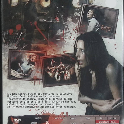 Saw VI DVD Tobin Bell Jigsaw Film Horreur Thriller Psychologique Gore Saga Saw – DVD