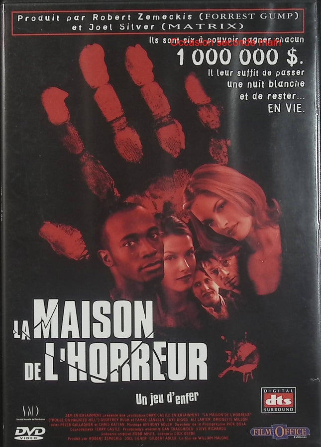 La Maison de l'horreur DVD Geoffrey Rush Famke Janssen Liam Neeson Film Horreur – DVD