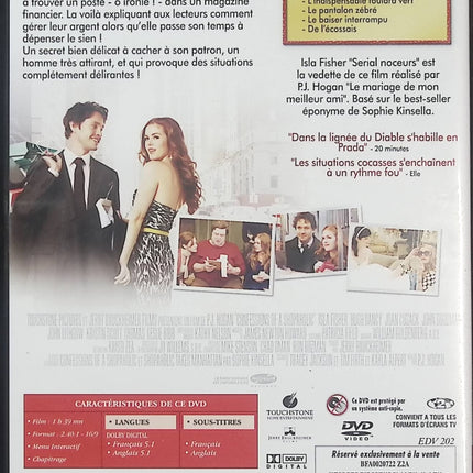 Confessions d’une accro au shopping – Isla Fisher, comédie romantique pétillante sur la mode, les achats compulsifs et les histoires d’amour – DVD