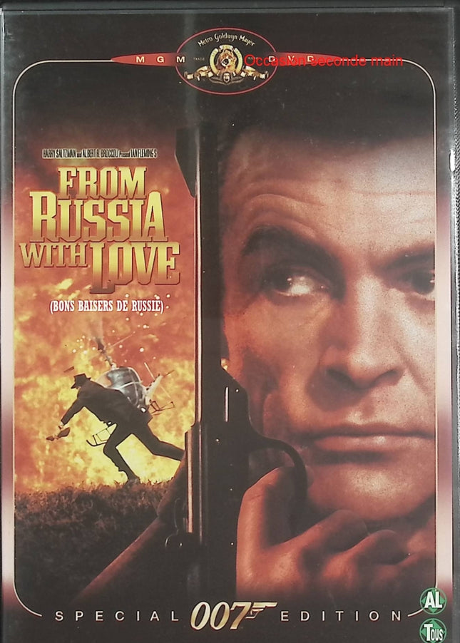 Bons Baisers de Russie DVD James Bond 007 Sean Connery Daniela Bianchi Robert Shaw Espionnage Action – DVD