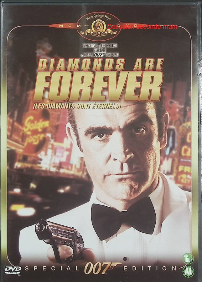 Les Diamants sont éternels DVD James Bond 007 Sean Connery Jill St John Charles Gray Espionnage Action Occasion – DVD