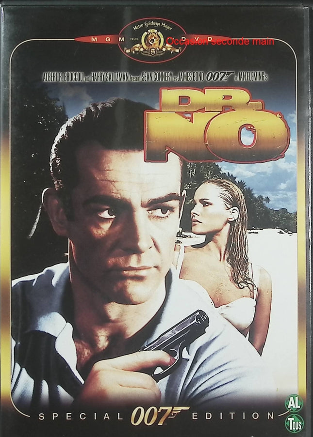 Dr No DVD James Bond 007 Sean Connery Ursula Andress Joseph Wiseman Film Espionnage Action Occasion – DVD