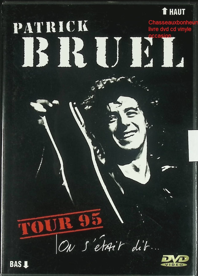 Patrick Bruel – Tour 95 : On s’était dit DVD live concert variété française rock pop - DVD