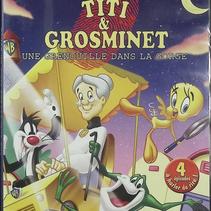 Titi & Grosminet DVD – Une grenouille dans la gorge – Warner Bros, cartoon, humour, enfants – DVD