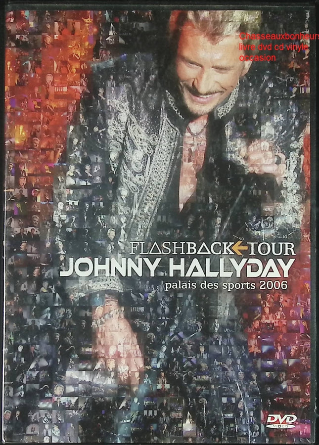 Johnny Hallyday – Flashback Tour 2006 DVD concert rock français live Palais des Sports - DVD