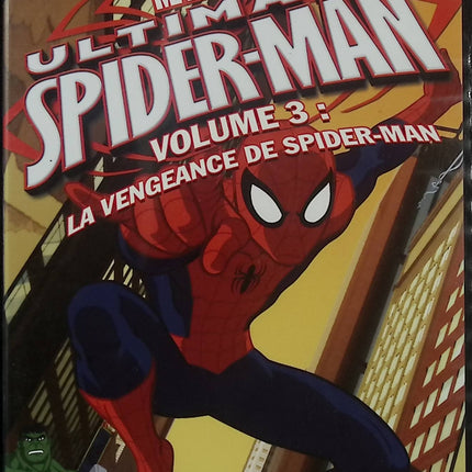 Ultimate Spider-Man Volume 3 DVD La Vengeance de Spider-Man Marvel Dessin Animé Enfant Super-Héros – DVD