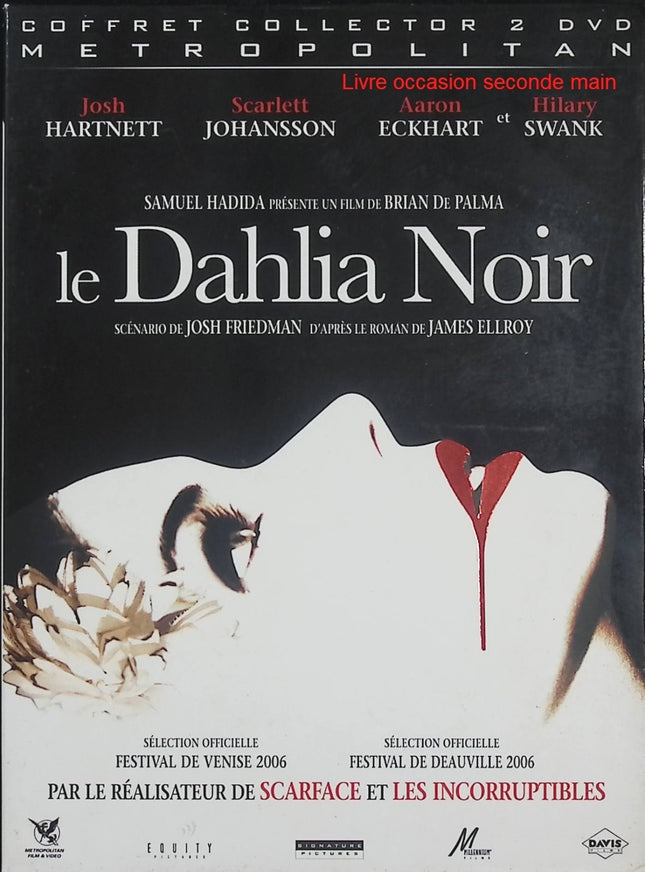 Le Dahlia Noir DVD Édition Collector – Josh Hartnett, Scarlett Johansson – Policier Thriller – DVD