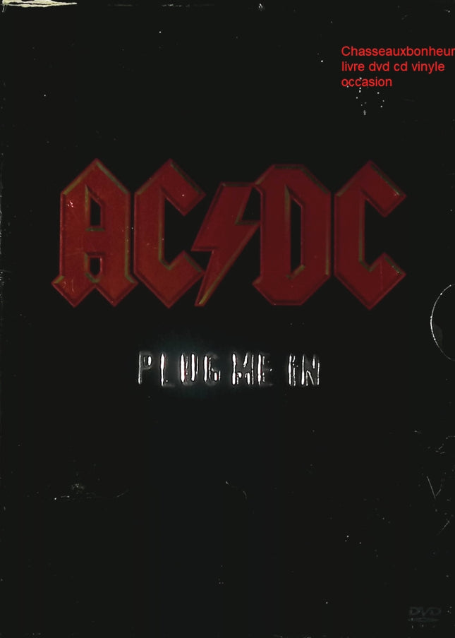 AC/DC – Plug Me In DVD live concerts rares 2007 collector rock - DVD