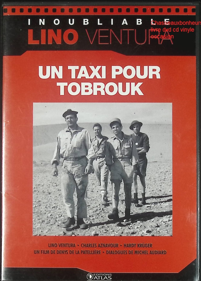 Un taxi pour Tobrouk DVD film guerre drame Hardy Krüger, Lino Ventura, Charles Aznavour - DVD