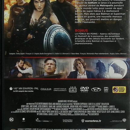 Batman v Superman L’Aube de la Justice DVD Ben Affleck Henry Cavill Gal Gadot Film DC Comics – DVD