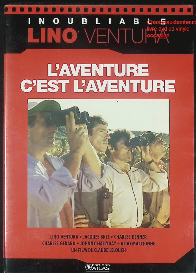L’aventure c’est l’aventure DVD film comédie française Lino Ventura, Jacques Brel, Johnny Hallyday - DVD