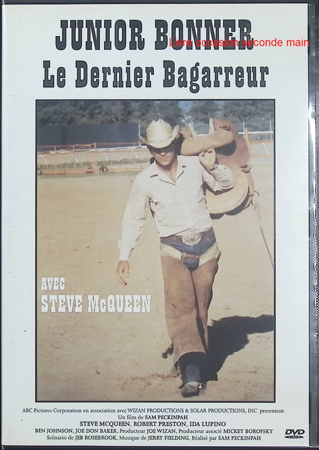Junior Bonner DVD – Steve McQueen, Robert Preston – Western, rodéo, cow-boy, Arizona, Sam Peckinpah – DVD