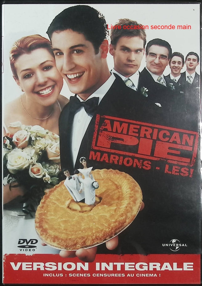 American Pie 3 DVD – Marions-les ! Version Intégrale – Jason Biggs, comédie, mariage – DVD