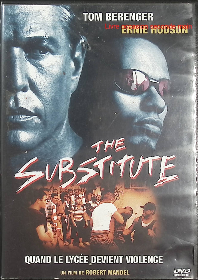 The Substitute DVD – Tom Berenger, Ernie Hudson, Diane Venora – Action, lycée, mercenaire – DVD