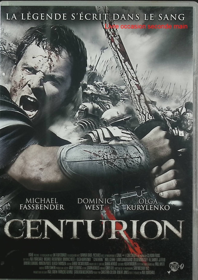 Centurion DVD – Michael Fassbender – Empire romain, légionnaires, guerriers, action, guerre – DVD