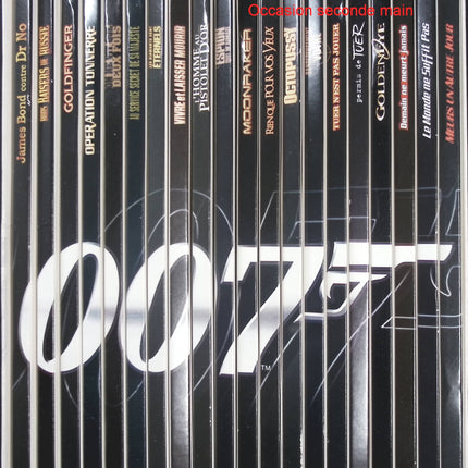 James Bond 007 – Coffret 20 DVD Édition spéciale Collection Le Monde, films d’espionnage cultes de 1962 à 2002 – DVD
