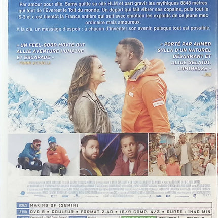 L'Ascension – Ahmed Sylla, Alice Belaïdi – DVD comédie française inspirée d'une histoire vraie, aventure au sommet de l'Everest – DVD