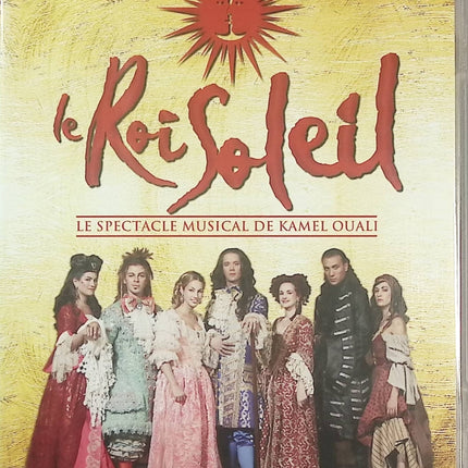 Le Roi Soleil – DVD comédie musicale française, spectacle musical événement consacré à Louis XIV, avec Emmanuel Moire et Christophe Maé – DVD