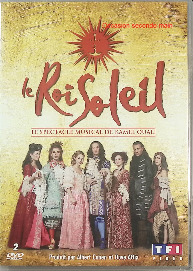 Le Roi Soleil – DVD comédie musicale française, spectacle musical événement consacré à Louis XIV, avec Emmanuel Moire et Christophe Maé – DVD