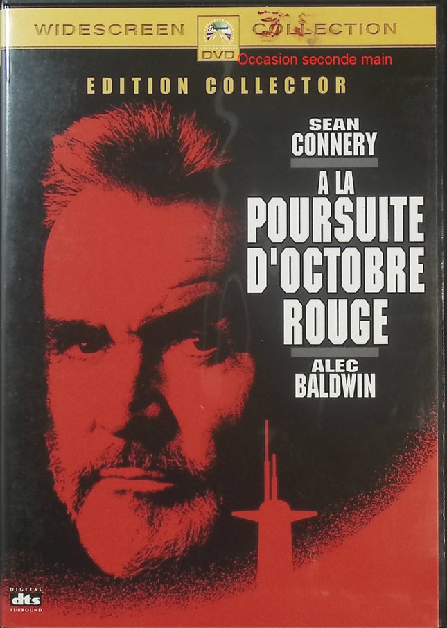 À la poursuite d'Octobre Rouge – Sean Connery, Alec Baldwin – DVD film d'action et thriller sous-marin, espionnage et guerre froide – DVD