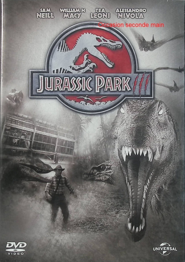 Jurassic Park III – William H. Macy – DVD film aventure dinosaure science-fiction action culte - DVD