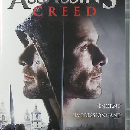 Assassin's Creed – Michael Fassbender – DVD film action aventure science-fiction adaptation jeu vidéo - DVD