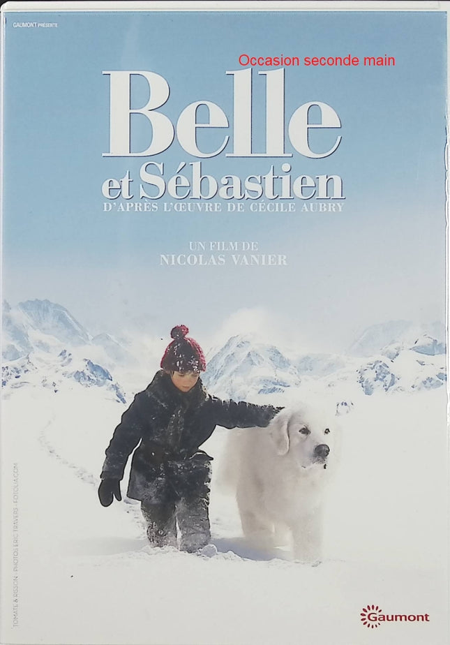 Belle et Sébastien DVD Félix Bossuet Tchéky Karyo Margaux Chatelier Film Famille Montagne – DVD