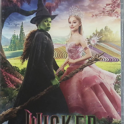 Wicked DVD Cynthia Erivo Ariana Grande Jeff Goldblum Film Musical Fantastique Oz – DVD en Anglais