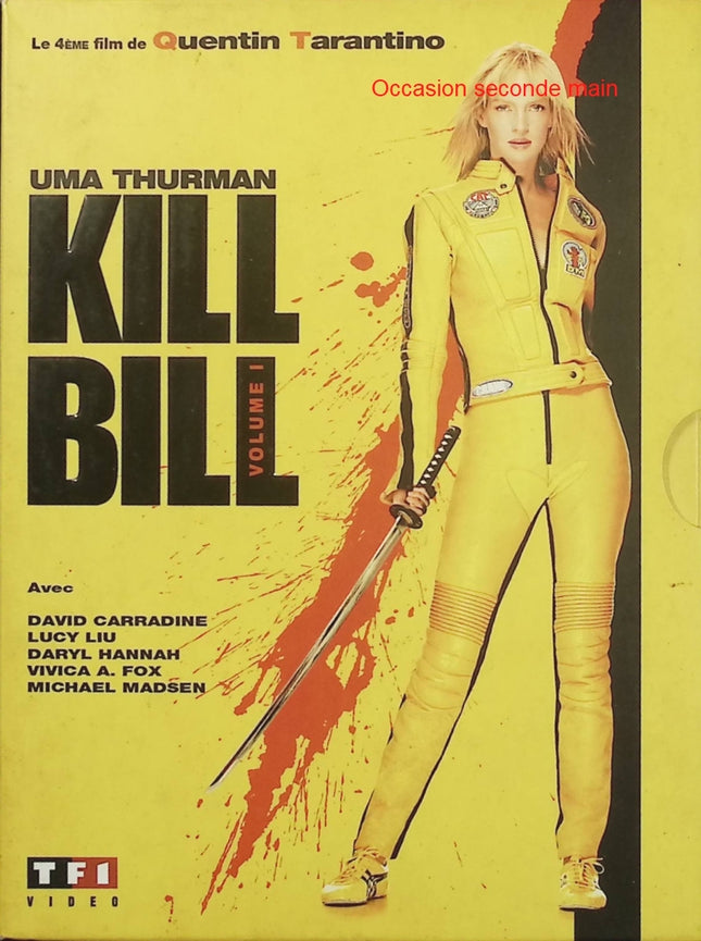 Kill Bill Vol. 1 – Uma Thurman – DVD film d'action arts martiaux vengeance culte - DVD