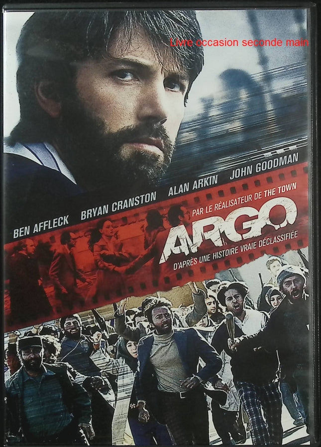Argo DVD – Ben Affleck, Bryan Cranston – Thriller politique, otages, Iran, CIA, histoire vraie – DVD