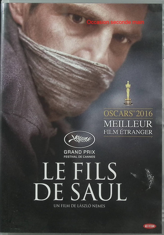 Le Fils de Saul DVD Géza Röhrig László Nemes Film Drame Historique Seconde Guerre Mondiale Shoah – DVD