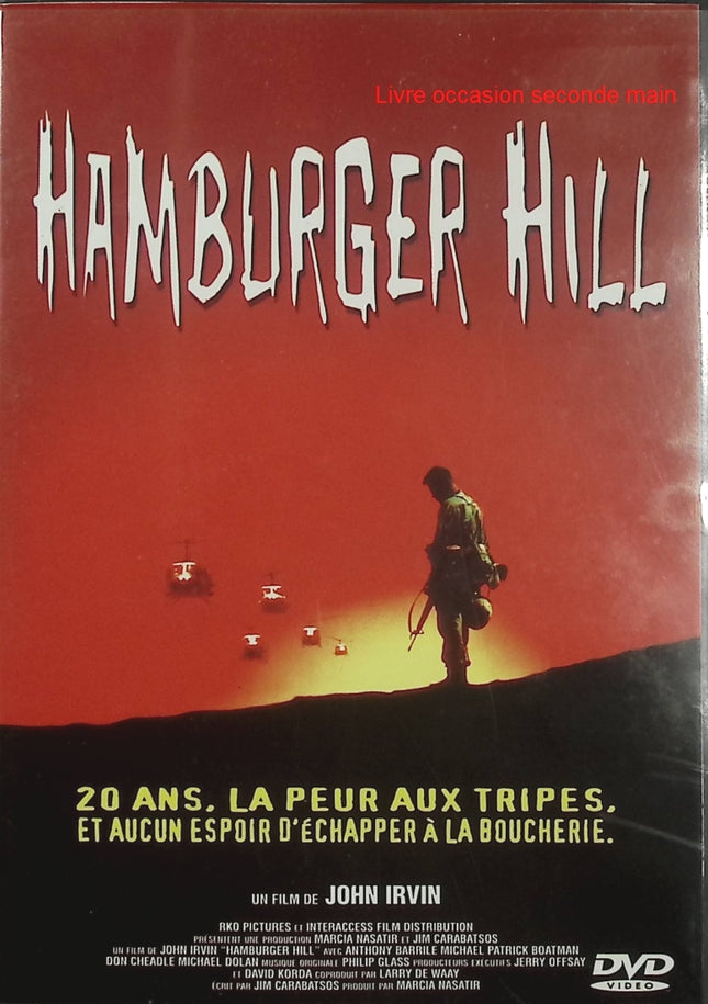 Hamburger Hill – John Irvin – Don Cheadle – Dylan McDermott – DVD film de guerre Vietnam – DVD