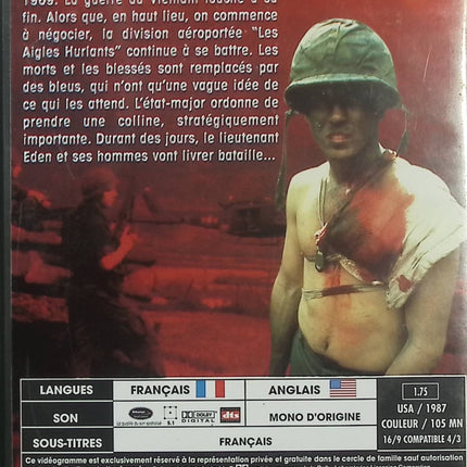 Hamburger Hill – John Irvin – Don Cheadle – Dylan McDermott – DVD film de guerre Vietnam – DVD