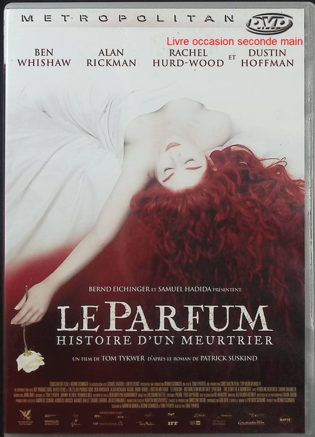 Le Parfum DVD – Histoire d’un meurtrier – Ben Whishaw, Dustin Hoffman, thriller, parfum – DVD