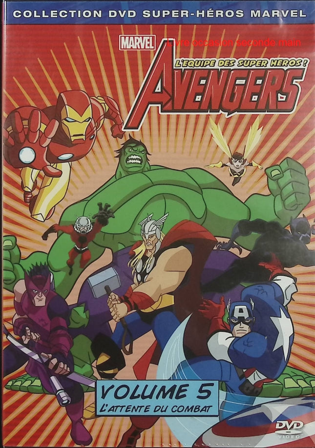 Avengers : L’équipe des super-héros – Volume 5 : L’attente du combat – DVD