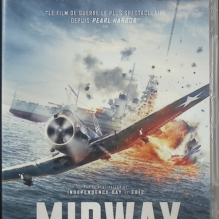 Midway DVD – Bataille du Pacifique, Seconde Guerre mondiale, aviation, guerre, film historique – DVD