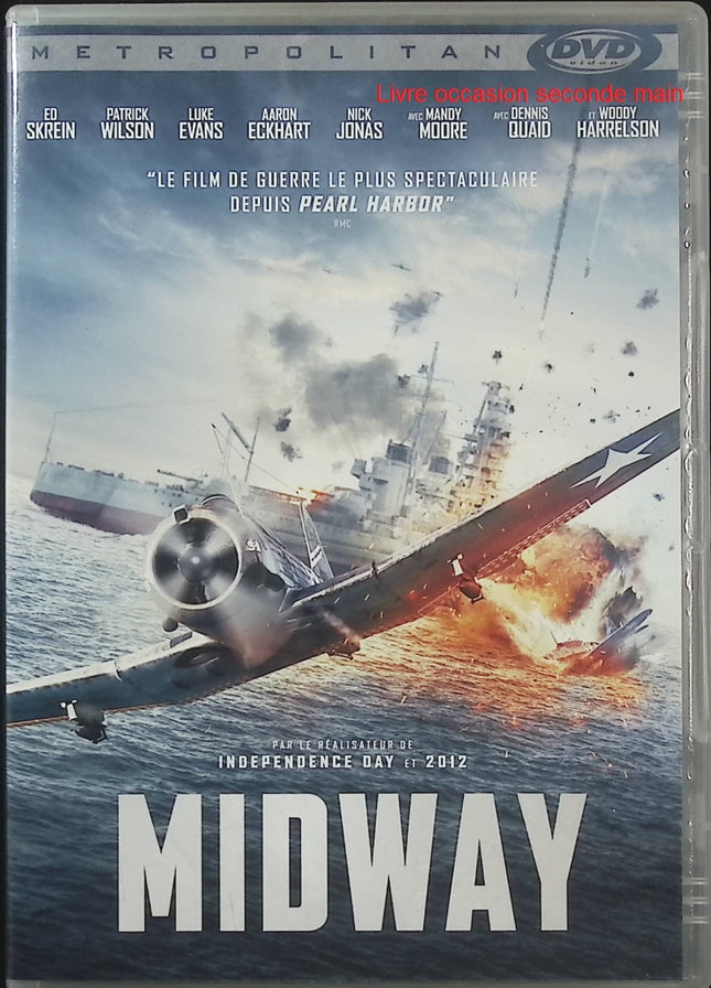 Midway DVD – Bataille du Pacifique, Seconde Guerre mondiale, aviation, guerre, film historique – DVD